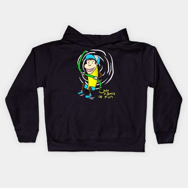 JUST A BUNCH OF FUN Kids Hoodie by Candy Store